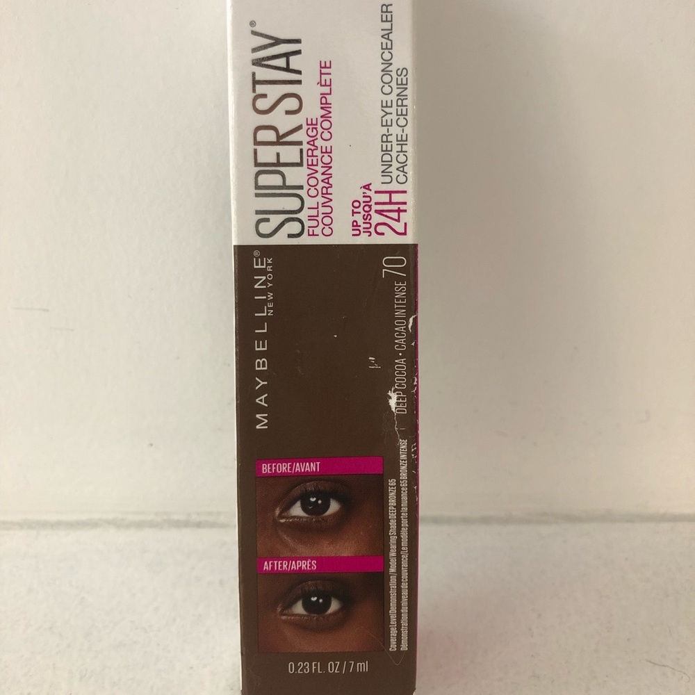 Maybelline Superstay 24Hr Full Coverage Under Eye Concealer Shade 70
